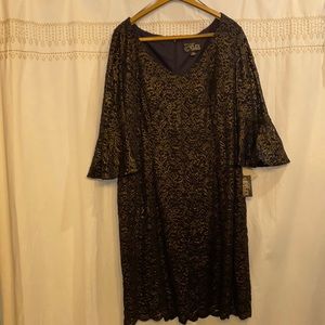 Plus midi evening dress